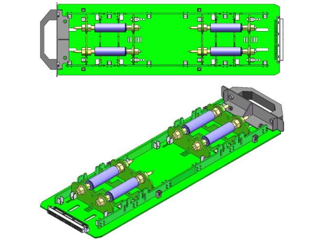 ARBIN-10-A, 4-Channel Cylindrical-Cell MZOR Battery Holder Tray