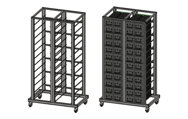 ARBIN-12-Unit MZIR:MZOR Rack