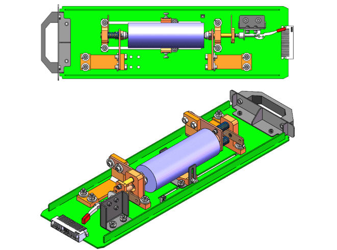 ARBIN-200-A, 1-Channel Cylindrical-Cell MZOR Battery Holder Tray