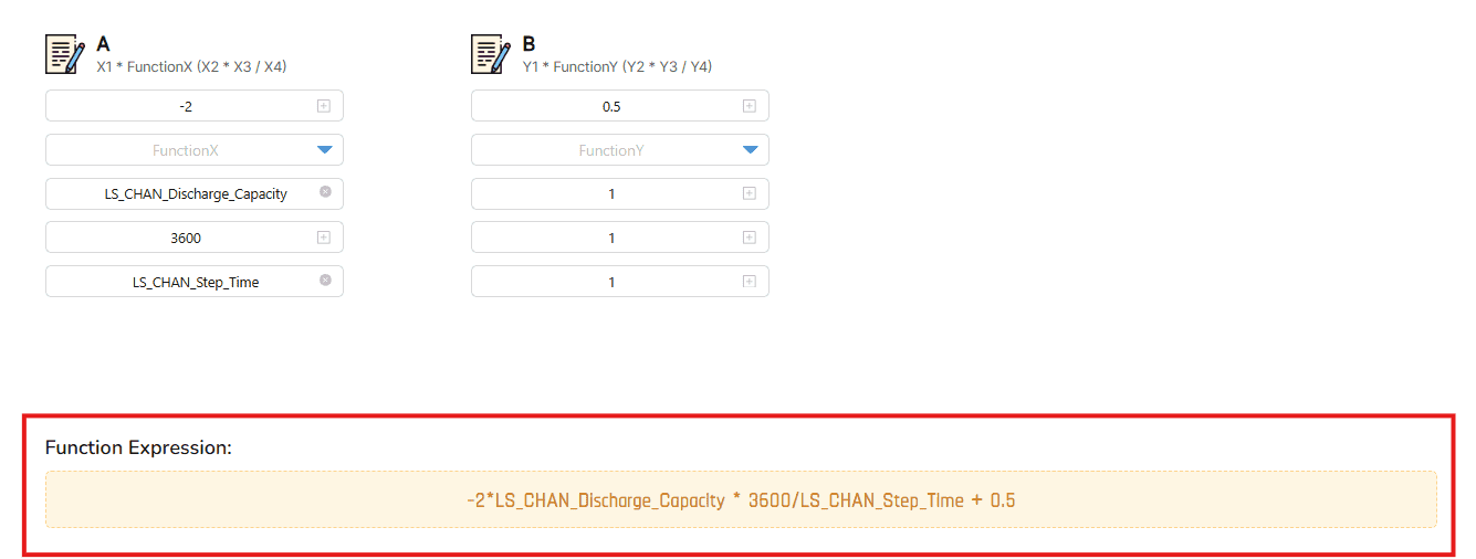 LS discharge capacity