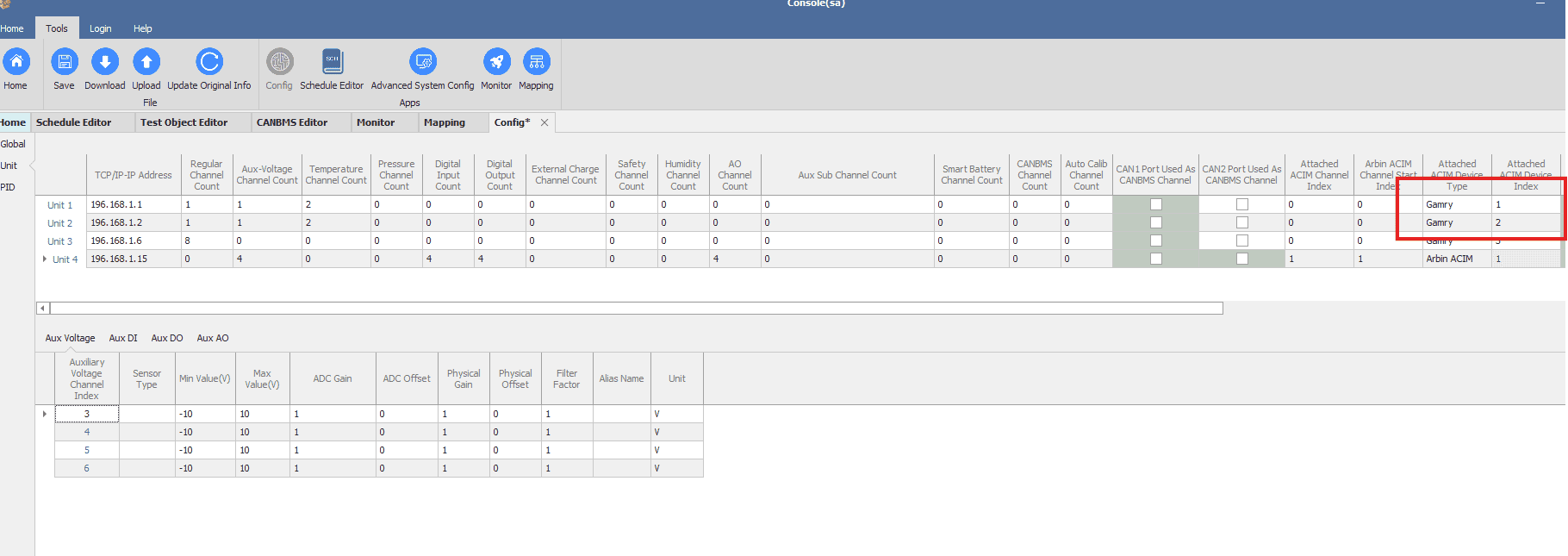 MITS 11 software gamry