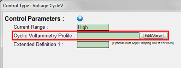 create a new cv profile arbin mits