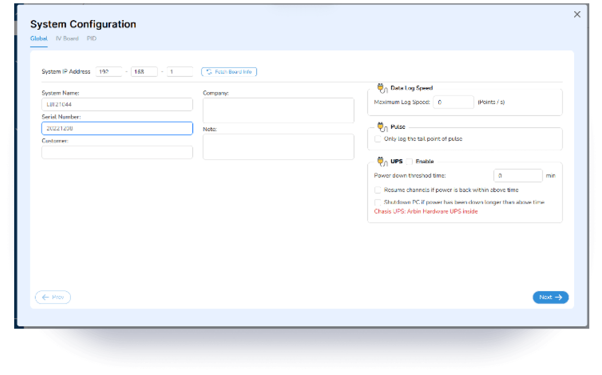 ARBIN-SSIS-Automatic Configuration & Setting i1